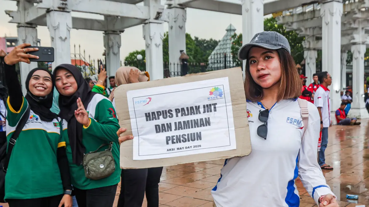 Yeti Oktafia buruh Gen-Z asal Madiun Kelahiran Tahun 2004.