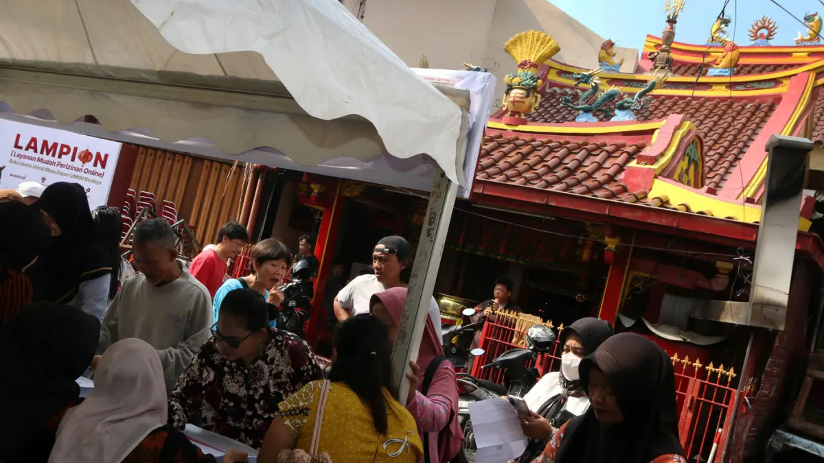 Layanan jemput bola BPJS Kesehatan Untuk Pedagang Pasar Wisata Pecinan Gang Baru - Image