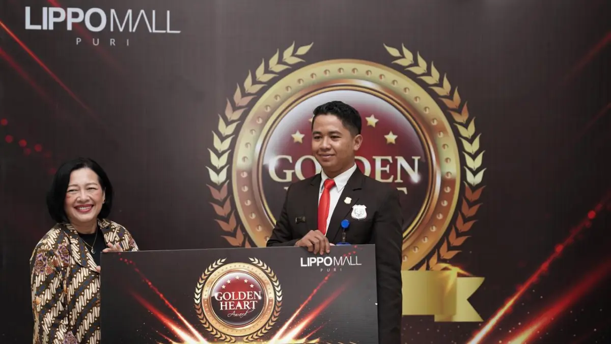 Penghargaan Golden Heart di Jakarta, Kamis (7/5/2026).