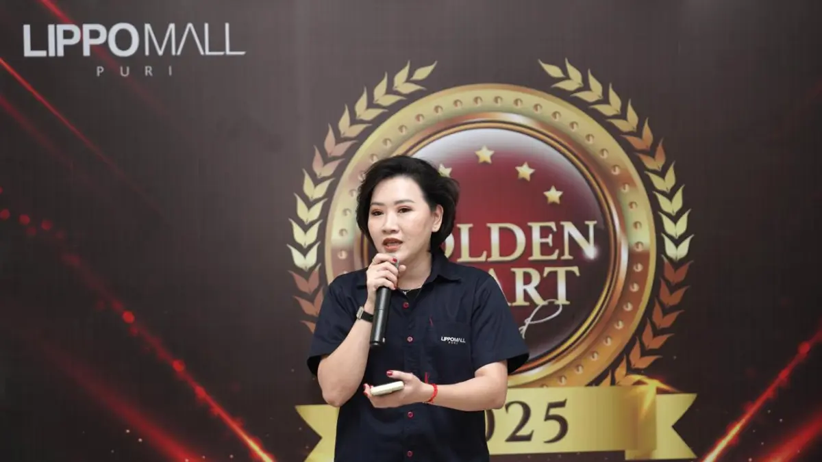 Penghargaan Golden Heart di Jakarta, Kamis (7/5/2026).
