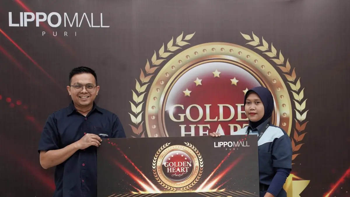 Penghargaan Golden Heart di Jakarta, Kamis (7/5/2026).