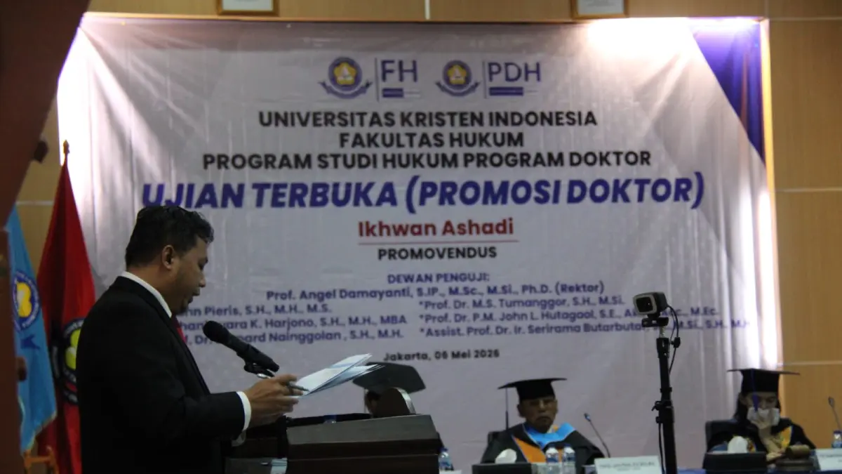 Ujian Terbuka (Promosi Doktor)