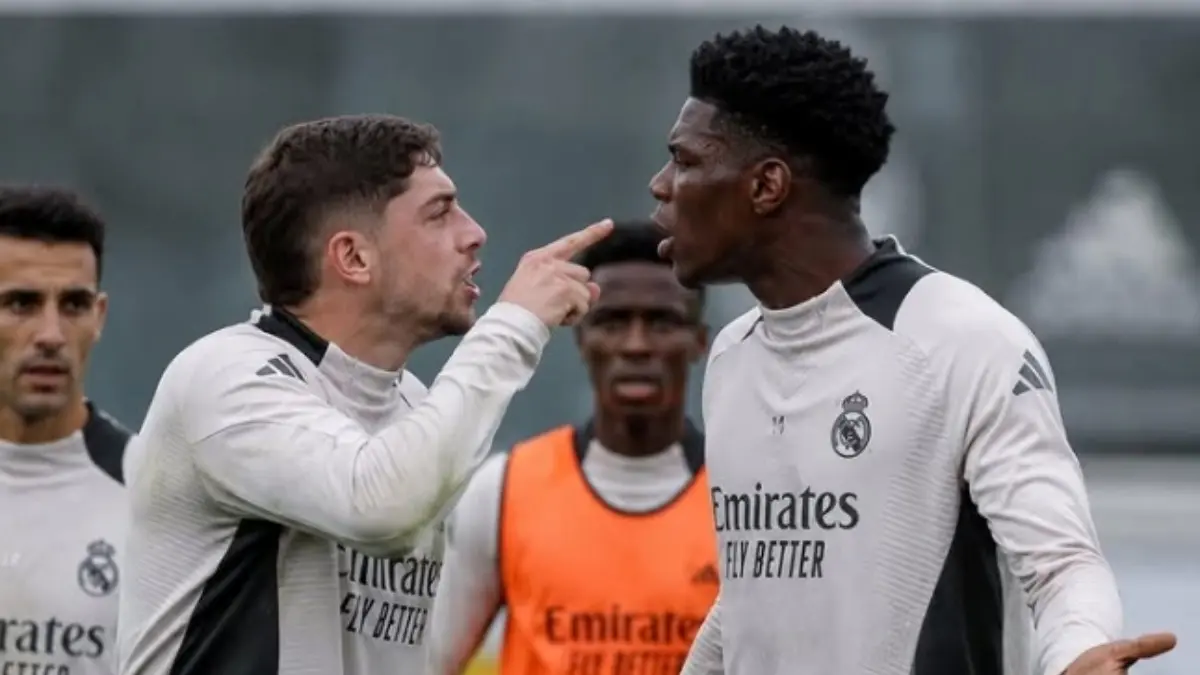 Real Madrid Selidiki Dalang Kebocoran Pertengkaran Valverde vs Tchouameni - Image