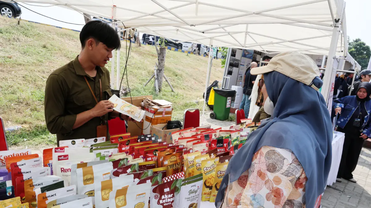 UMKM pada Festival Dari Hati sebagai bagian dari kegiatan tanggung jawab sosial Project Hearts oleh PSA