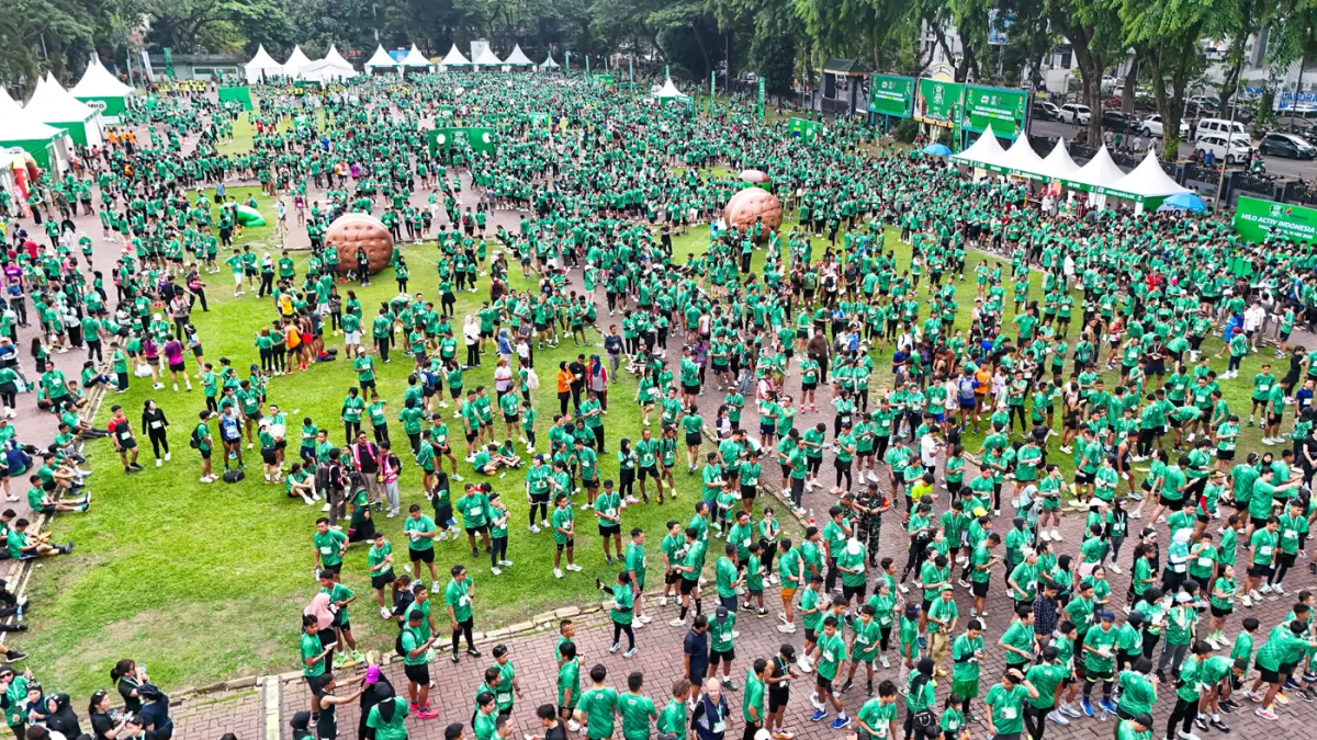 MILO ACTIV Indonesia Race 2026 Medan Series dilaksanakan di Lapangan Benteng Medan