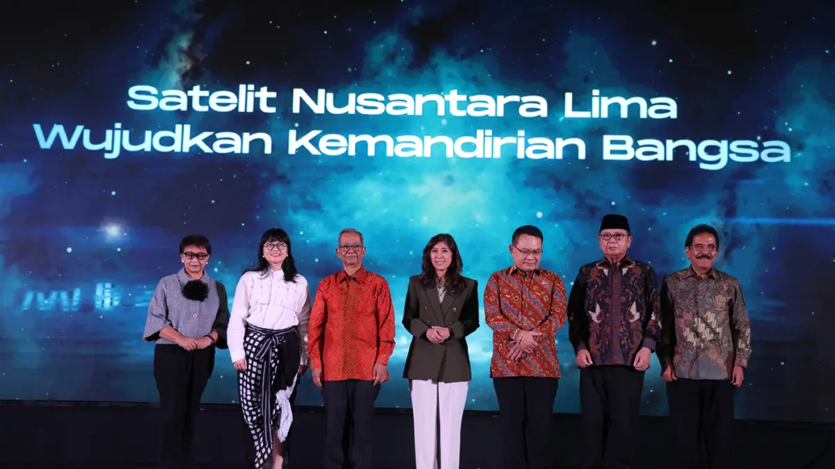 Satelit Nusantara Lima resmi beroperasi - Image