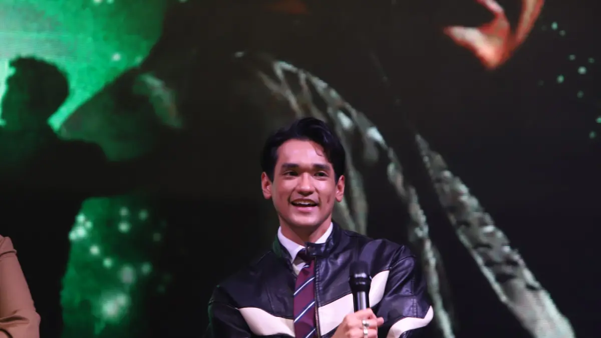 Penyanyi Afgan mengumumkan secara resmi rencana konser tunggal terbaru Afgan bertajuk Afgan retrospektif: The Concert pada konferensi pers di Jakarta (13/05/2026). (Dery Ridwansah/ JawaPos.com)