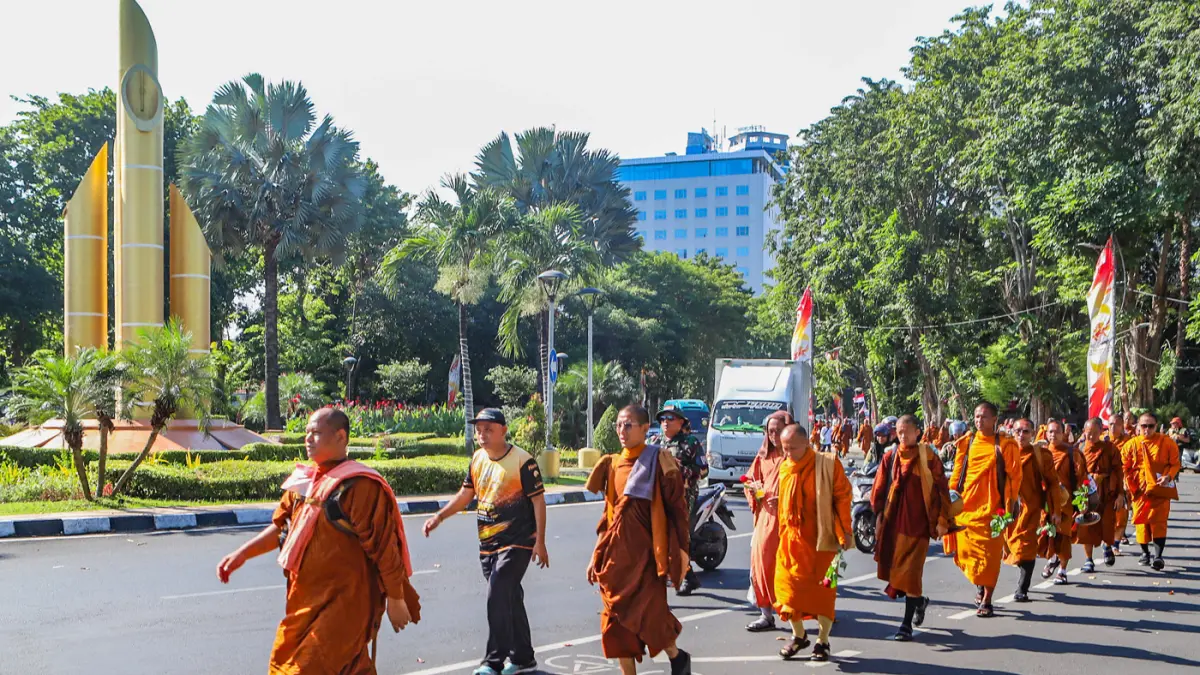 Perjalanan Spiritual 57 Biksu Walk for Peace 2026 - Image