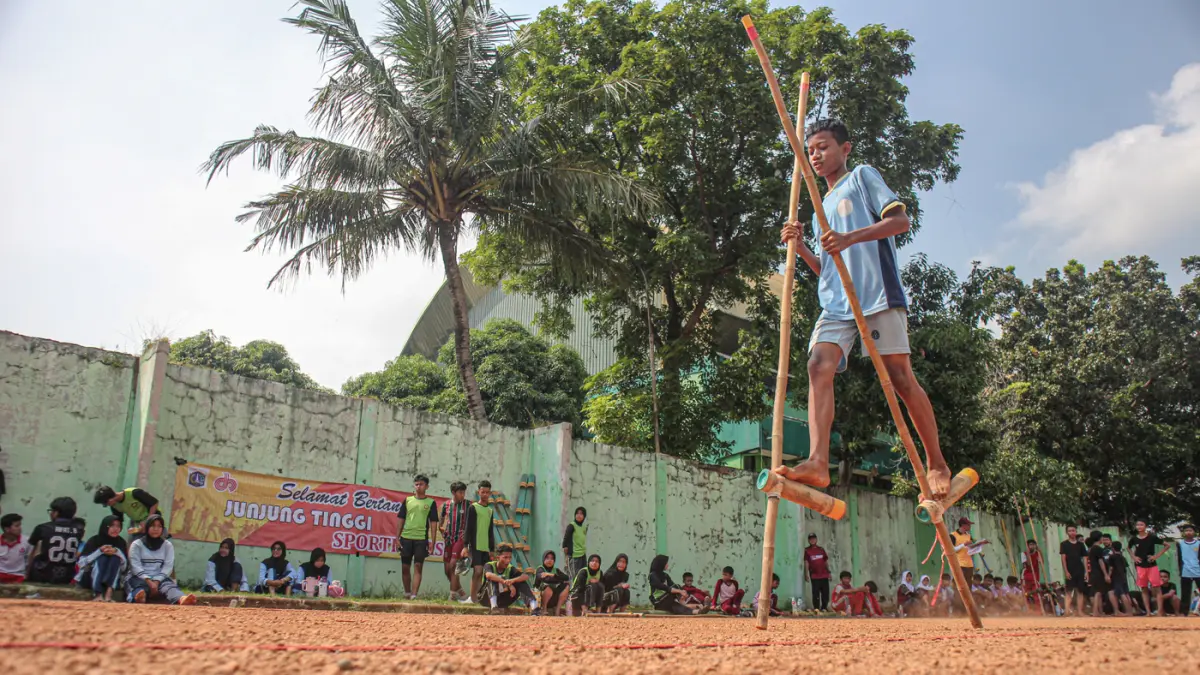 Pekan Olahraga Tradisional Di Jakbar - Image
