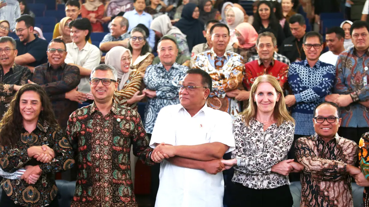 Menteri Lingkungah Hidup Jumhur Hidayat. (Dery Ridwansah/ JawaPos.com)
