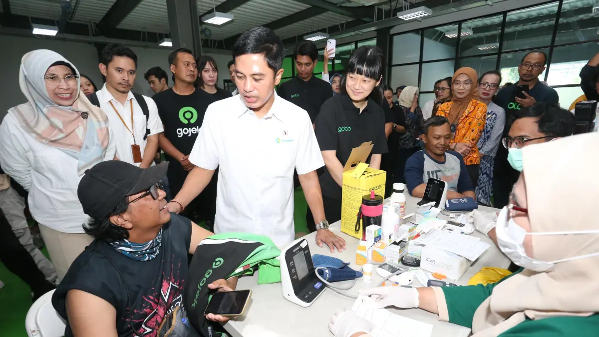 Cek Kesehatan Gratis Mitra Driver Ojek Online - Image