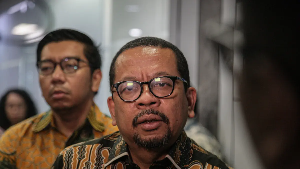Kepala Badan Komunikasi Pemerintah (Bakom) RI Muhammad Qodari mengunjungi kantor Redaksi Jawa Pos di Jakarta, Jumat (08/05/2026). Kunjungan tersebut diisi diskusi mengenai perkembangan industri media, komunikasi pemerintah, hingga promosi mobil nasional M