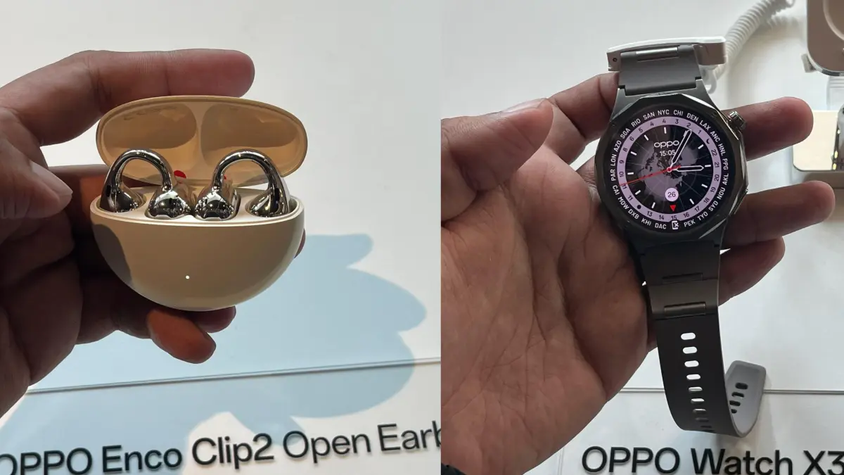 Oppo Rilis Enco Clip2 dan Watch X3 di Indonesia, TWS Stylish dan Smartwatch Premium - Image