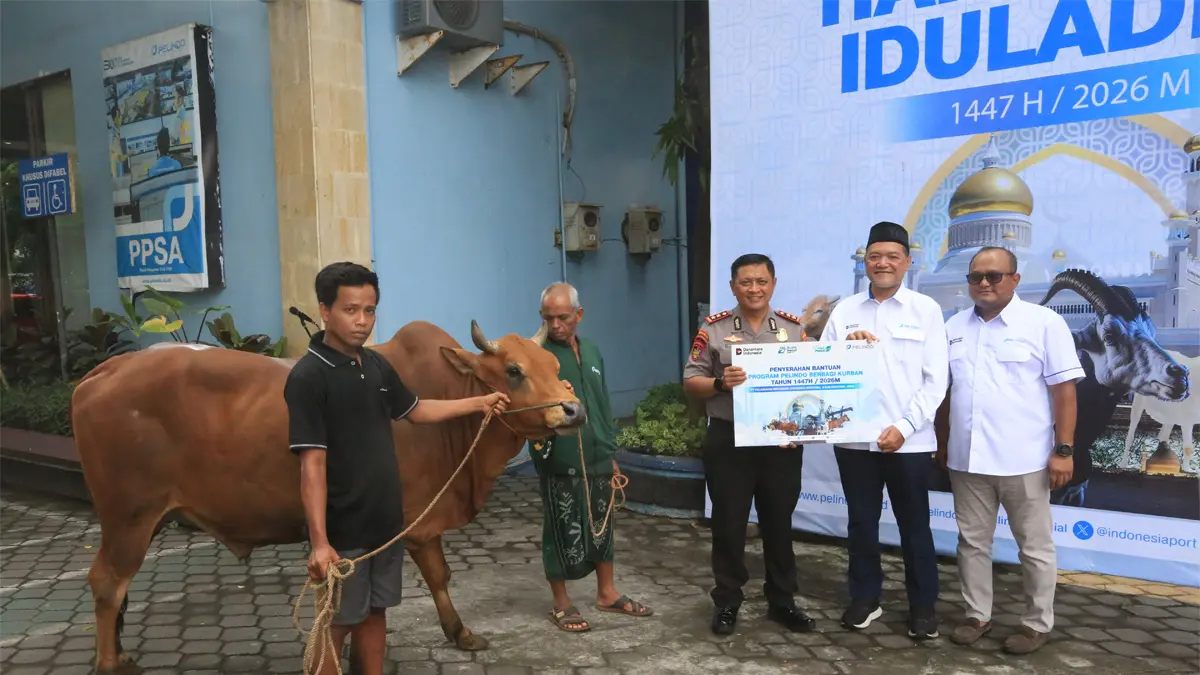 Pelindo Regional 3 Sub Regional Jawa Salurkan 127 Hewan Qurban Sambut Idul Adha 1447 H/2026 M - Image
