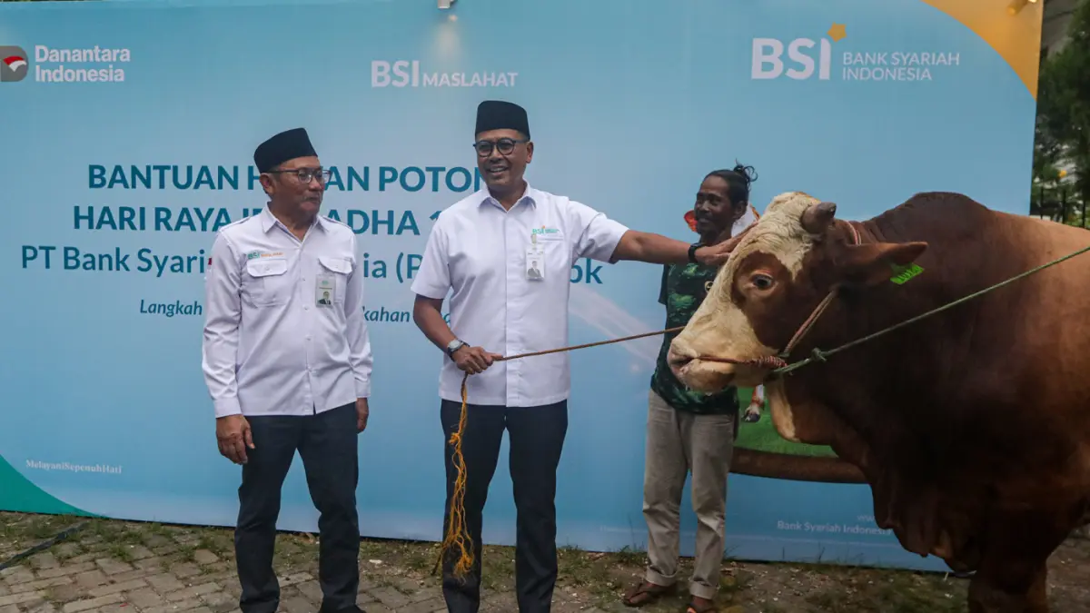 Transaksi Kurban di BSI Melonjak - Image