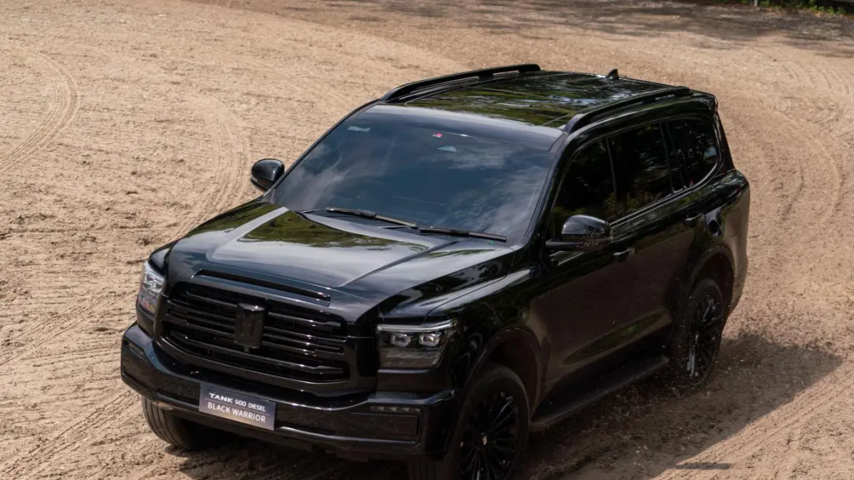 GWM Tank 500 Diesel Black Warrior Edition Siap Bersaing di Segmen SUV Premium - Image