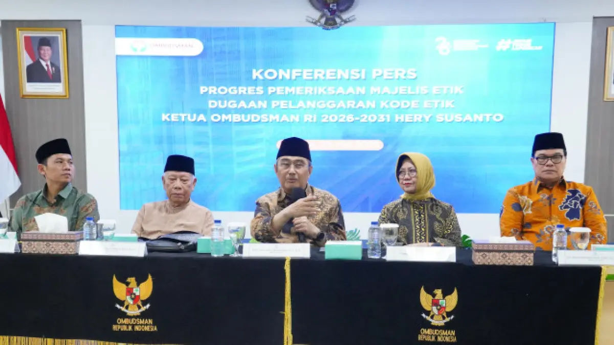 Majelis Etik Ombudsman RI Tunggu Pembelaan Tertulis Sebelum Putuskan Sanksi Terhadap Hery Susanto - Image