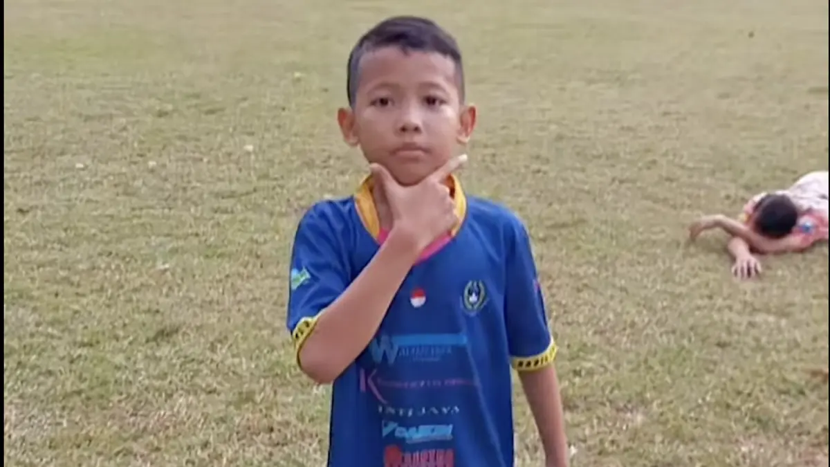 Aksi Syailendra Ahmad Budiyanto di Manado.(Dok. Totok Budiyanto)