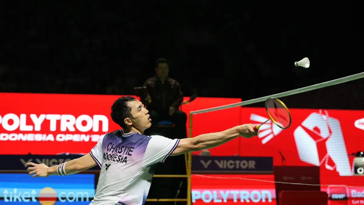 Jonatan Christie Lolos ke Final Indonesia Open 2026 - Image