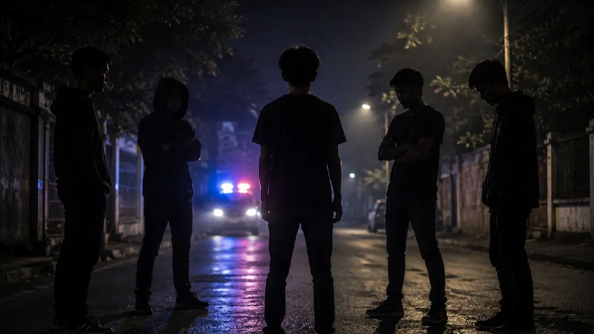 Polisi Tangkap 4 Terduga Pelaku Pengeroyokan Remaja 19 Tahun di Surabaya hingga Tewas - Image