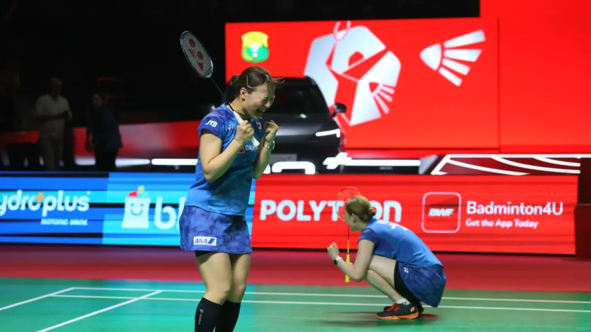 Fukushima/Matsumoto Juara Ganda Putri Indonesia Open 2026 - Image