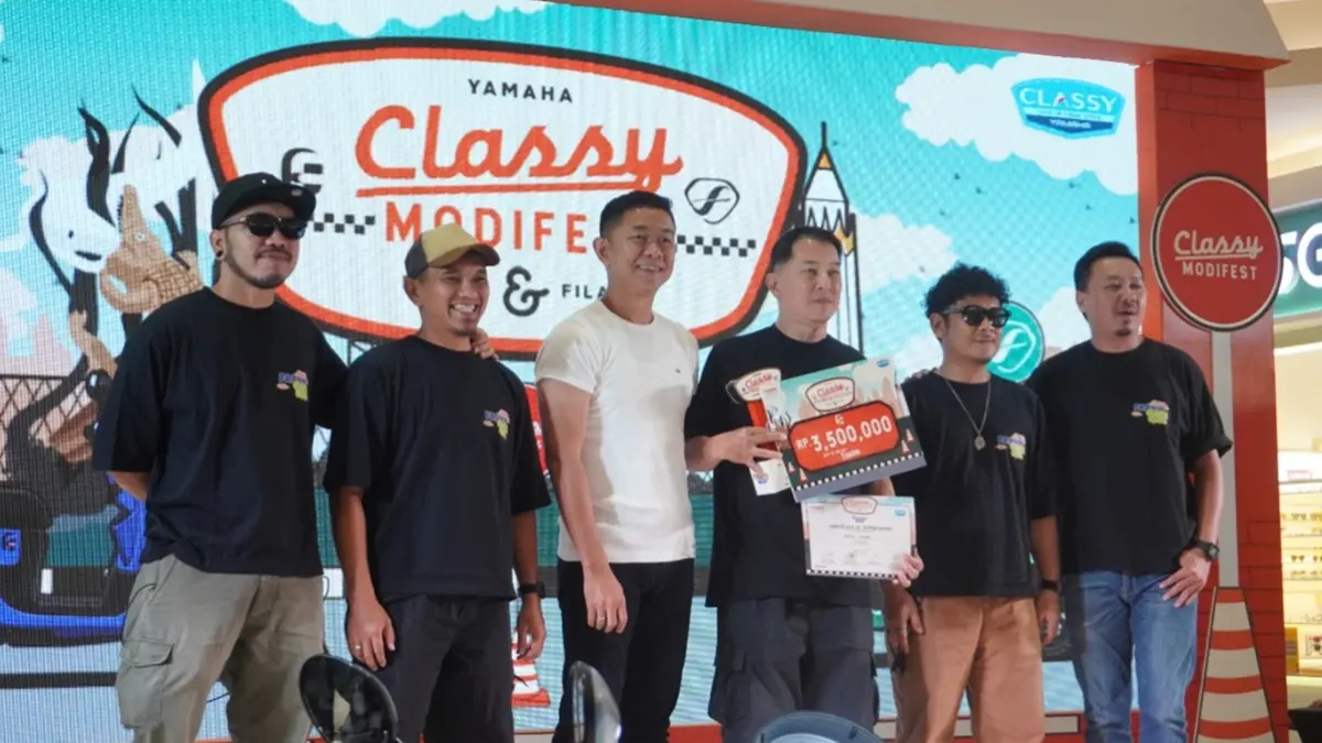 Jadi Ajang Ekspresi Anak Muda, Yamaha Classy Modifest 2026 di Surabaya Ditutup Meriah - Image