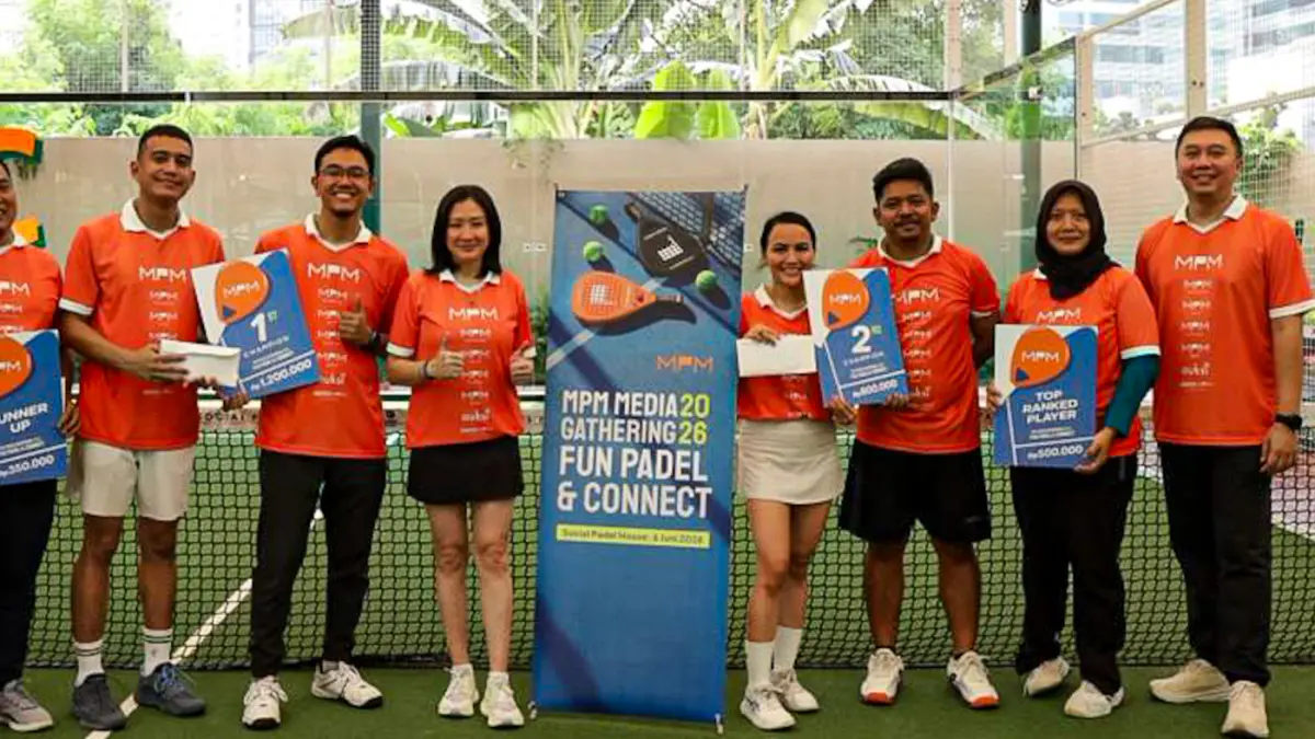 Susana Fun Padel & Connect PT Mitra Pinasthika Mustika Tbk (MPM Group) di Jakarta, Sabtu (6/6/2026).
