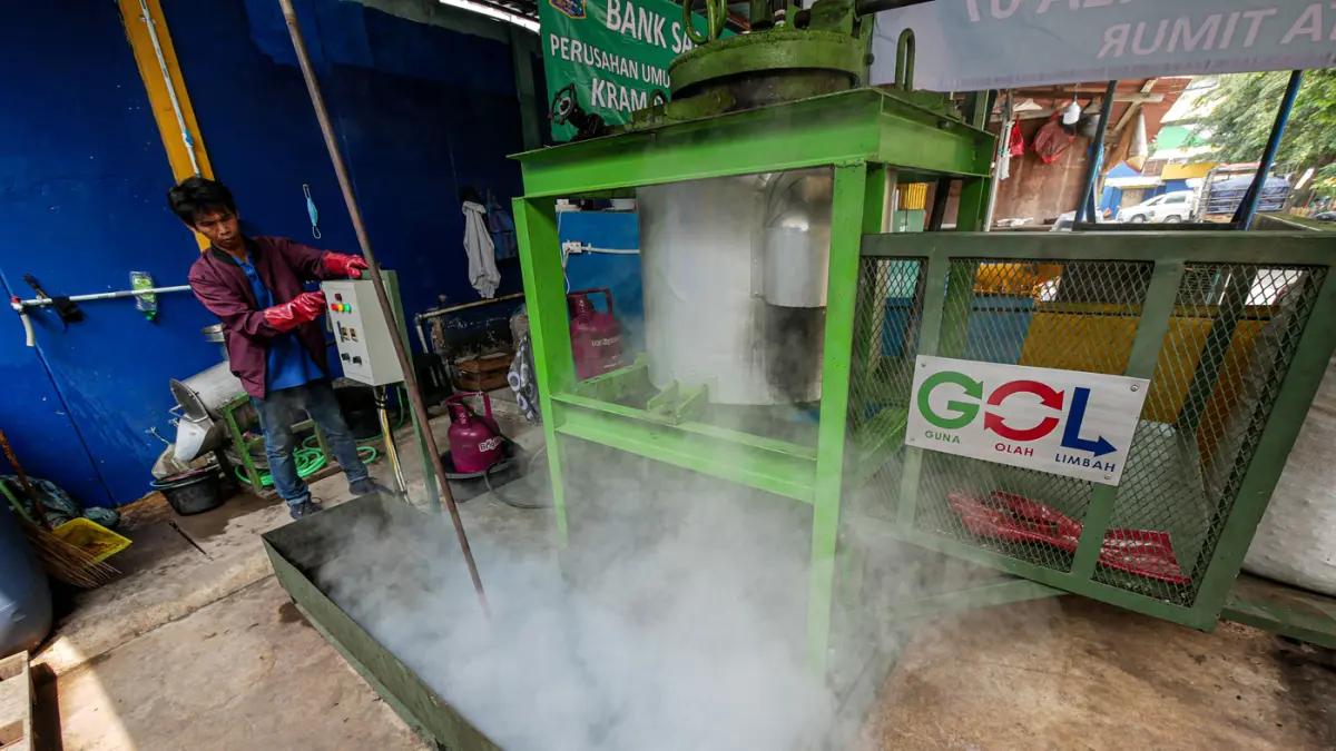 Pengolahan Sampah Pasar Kramat Jati - Image