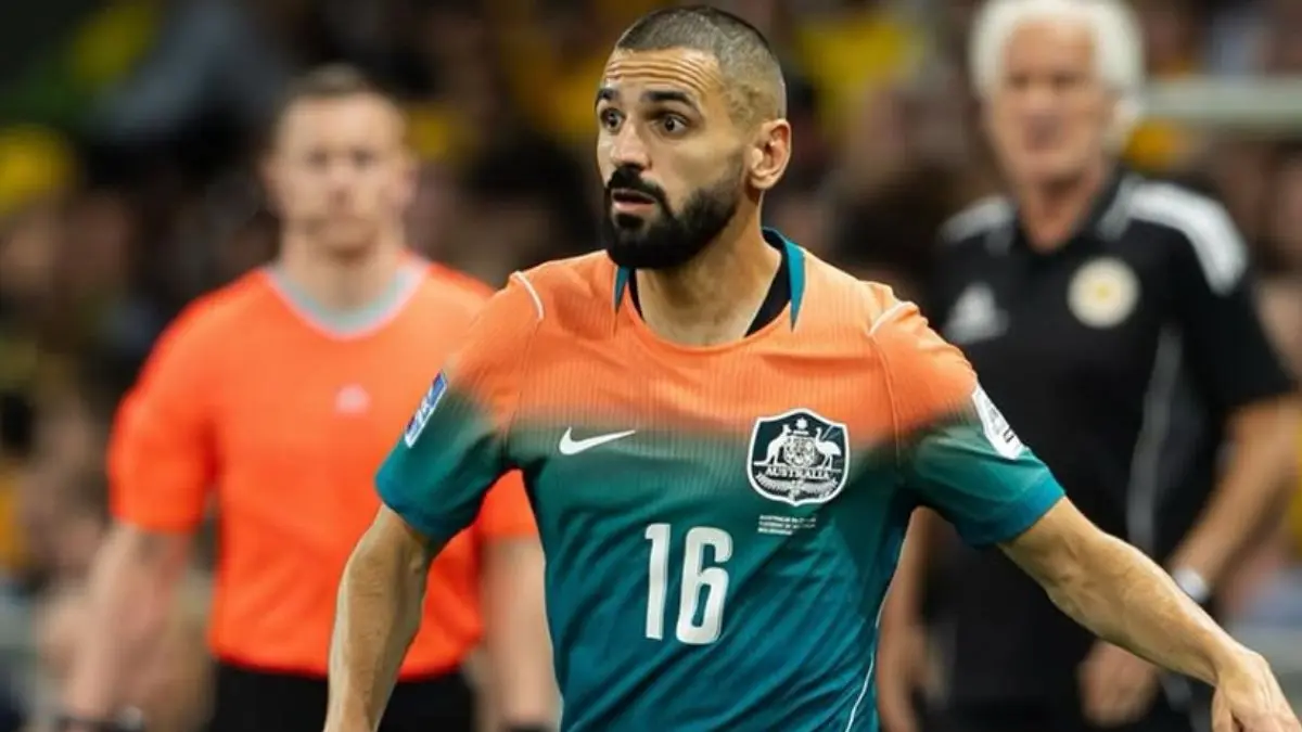 Bek Timnas Australia Aziz Behich termotivasi jelang lawan Turki. (Instagram/@azizbehich) - Image