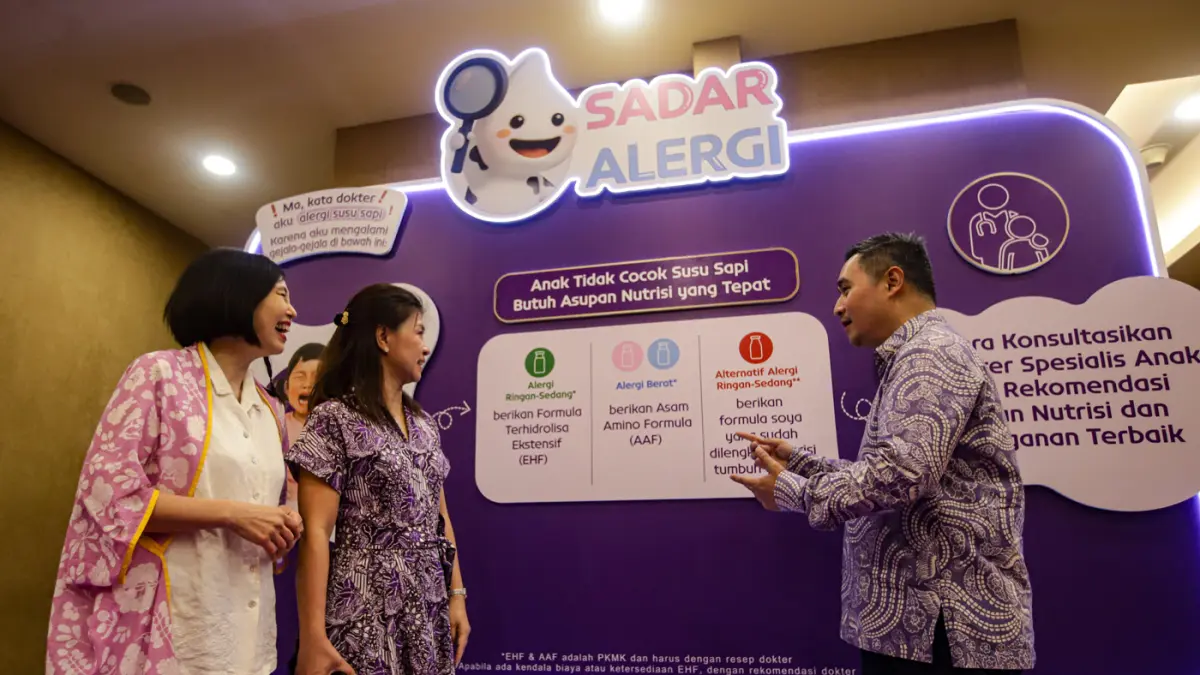Edukasi Orang Tua Tangani Alergi Susu Sapi pada Anak - Image