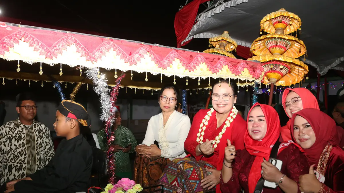 tradisi Nyadran Haul Kanjeng Sunan Kalijaga di Penggaron Kidul, Semarang, Jawa Tengah, Kamis (11/6/2026). (Nur Chamim/ Jawa Pos Radar Semarang)