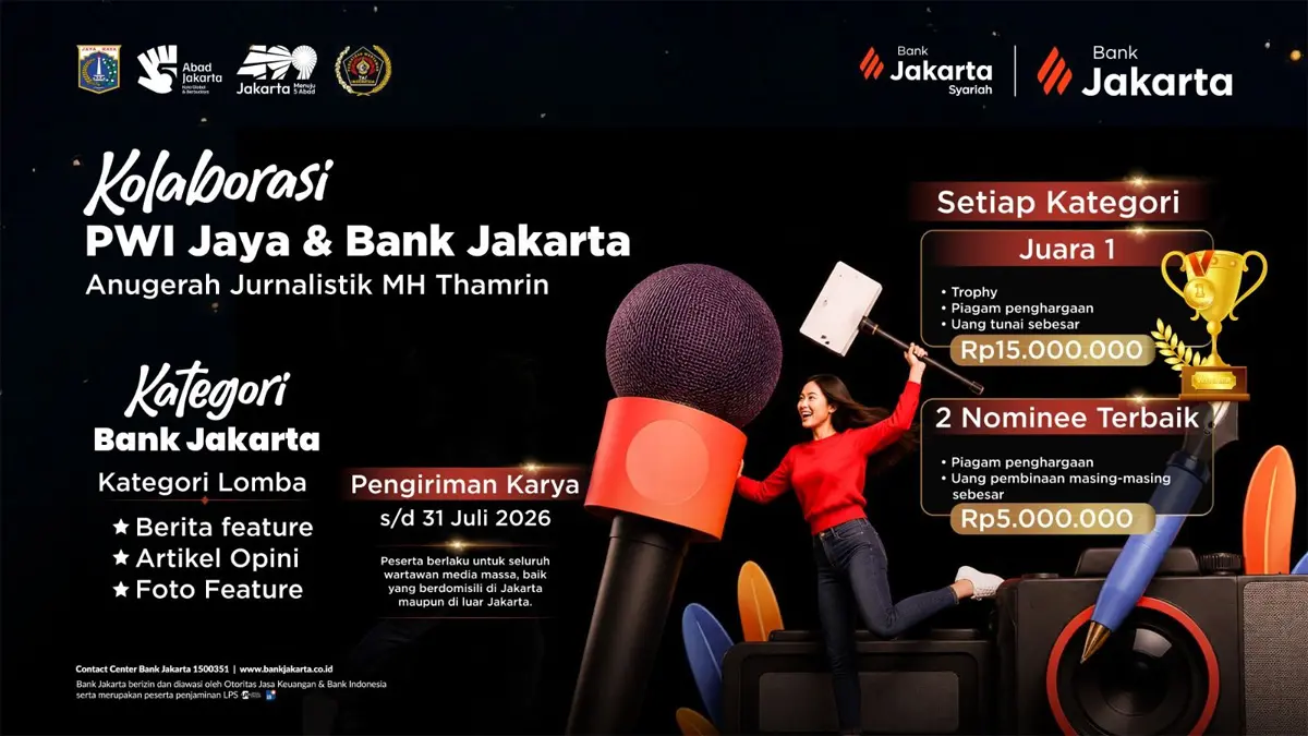    Bank Jakarta Ikut Berkontribusi dalam Lomba Jurnalistik MHT 2026, Dorong Literasi Keuangan Publik - Image