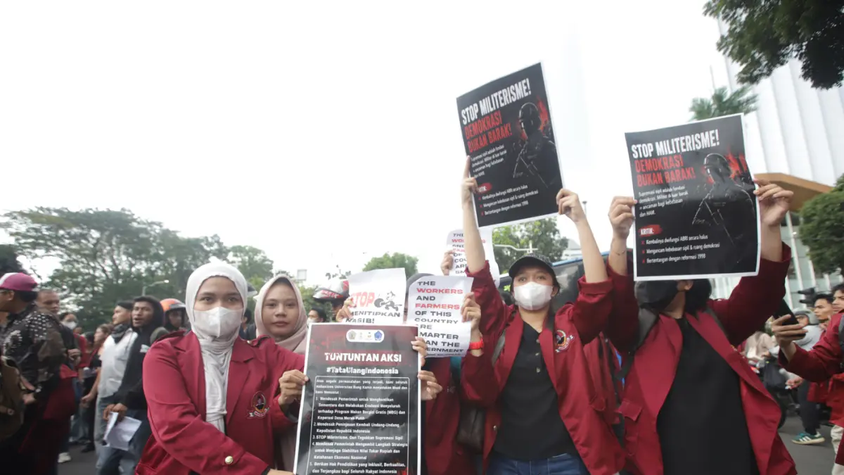 Demonstrasi Mahasiswa - Image
