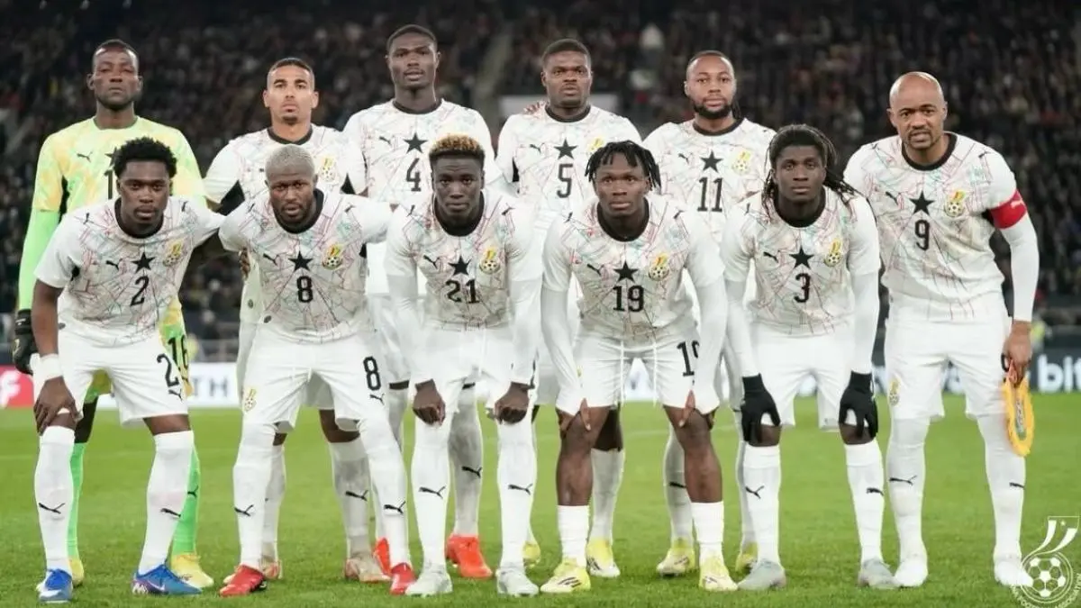 Timnas Ghana. (instagram @blackstarofghana_) - Image