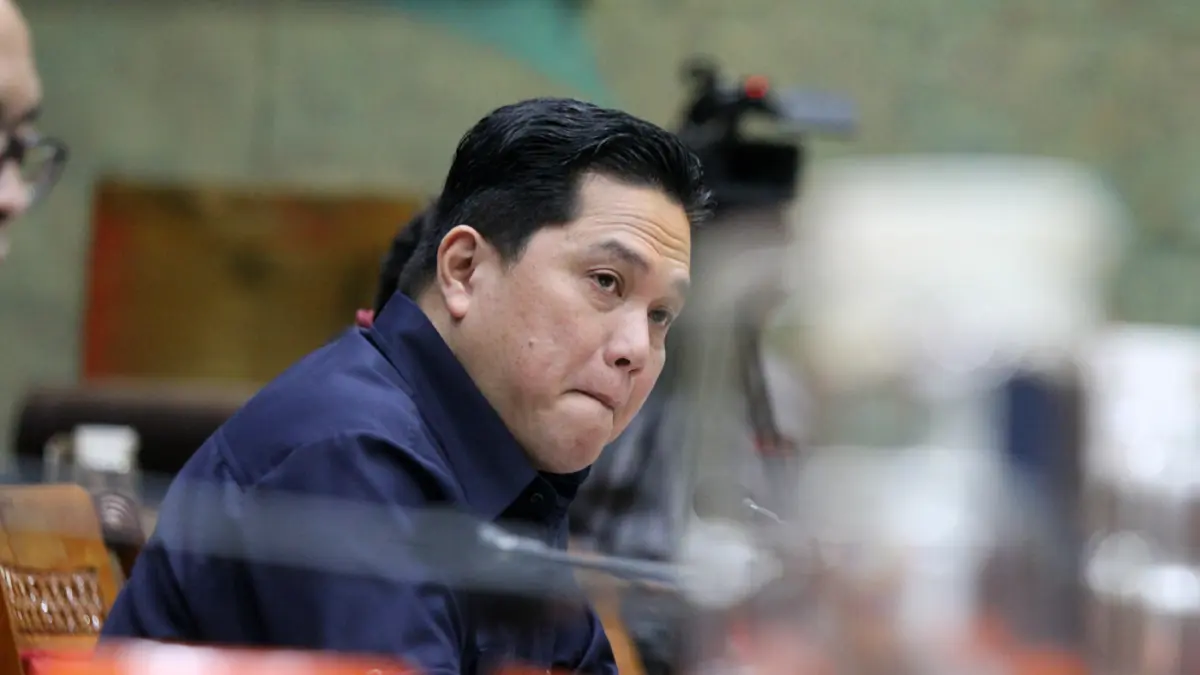 Raker Menpora Erick Thohir Komisi X DPR - Image