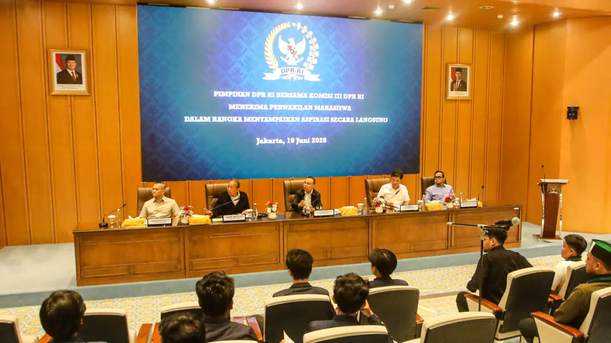 Audiensi Mahasiswa dengan Pimpinan DPR RI - Image