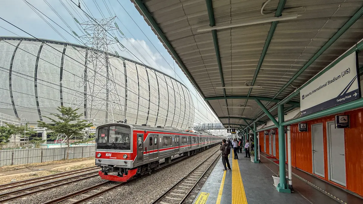Peresmian Stasiun JIS Dan JPO - Image