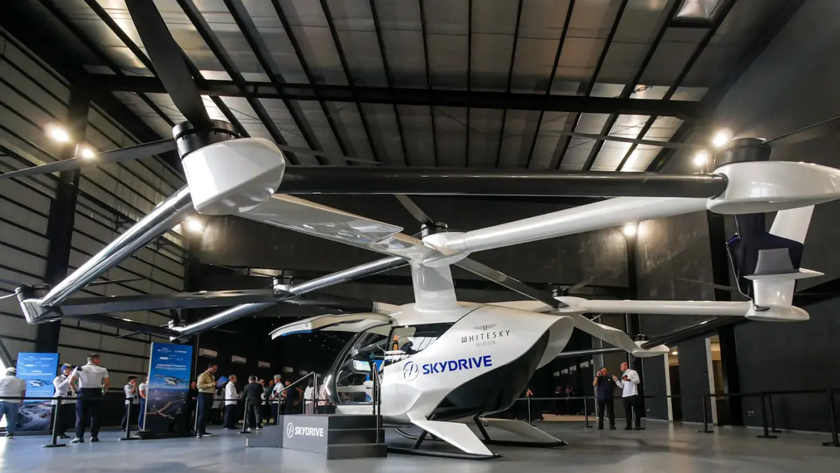 Peluncuran Dan Pengenalan Taksi Udara Listrik Evtol - Image