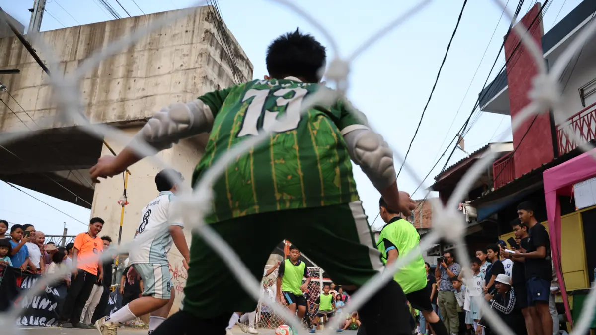 Potret Kemeriahan Liga Aspal Di Menteng - Image
