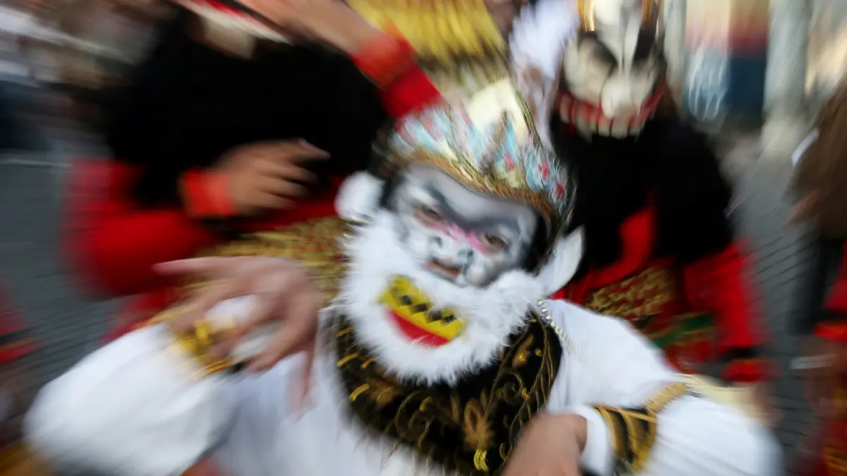 Kirab Budaya Nyadran dan Haul Mbah Soen An Ing atau Sunan Kuning 2026 berlangsung meriah di Kelurahan Kalibanteng Kulon,Kota Semarang Barat,Jawa Tengah, Minggu (28/6/2026)