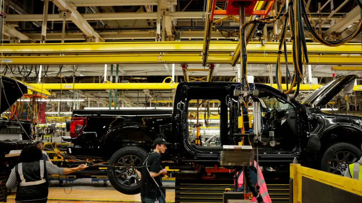 Ford meraih penghargaan kualitas besar setelah kembali mengandalkan pekerja veteran untuk memperkuat standar produksi dan pengendalian mutu../(Business Insider) - Image