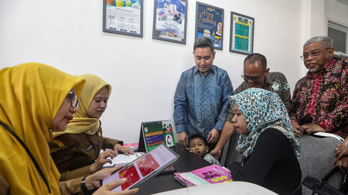 Peluncuran program Puskesmas Siap SEDIA