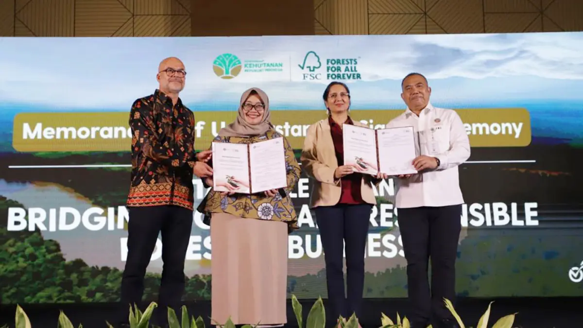 Teken MoU Perkuat Pengelolaan Hutan Berkelanjutan - Image