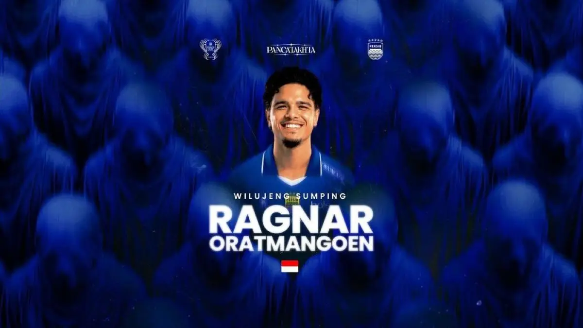 Persib Bandung Resmi Umumkan Ragnar Oratmangoen sebagai pemain baru. (Dok. Persib) - Image