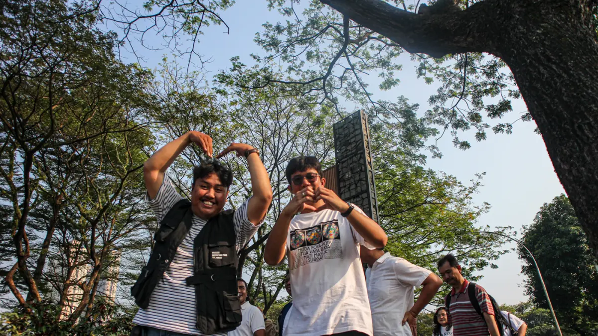 Beragam kegiatan seperti donor darah, pengumpulan jelantah, donasi cegah stunting serta aksi pungut sampah pada Employee Volunteering Day (EVD) 2026 di Gelora CIMB Niaga Bintaro, Tangerang Selatan, Sabtu (4/7/2026). Beragam kegiatan seperti donor darah, p