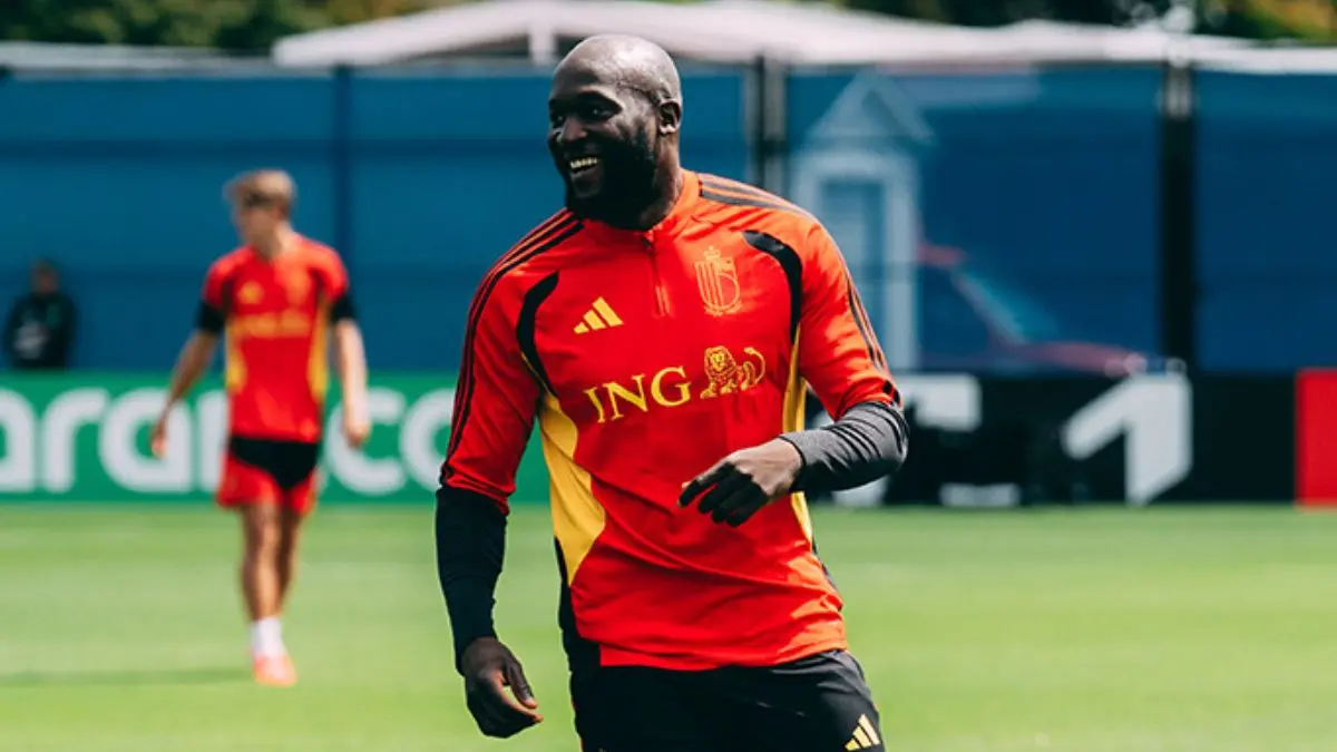 Romelu Lukaku menjadi andalan Belgia saat menghadapi Amerika Serikat pada babak 16 besar Piala Dunia 2026 di Seattle Stadium. (Instagram @belgianreddevils) - Image