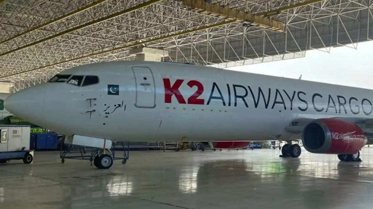 Pesawat K2 Airways Cargo. (K2 Airways) - Image