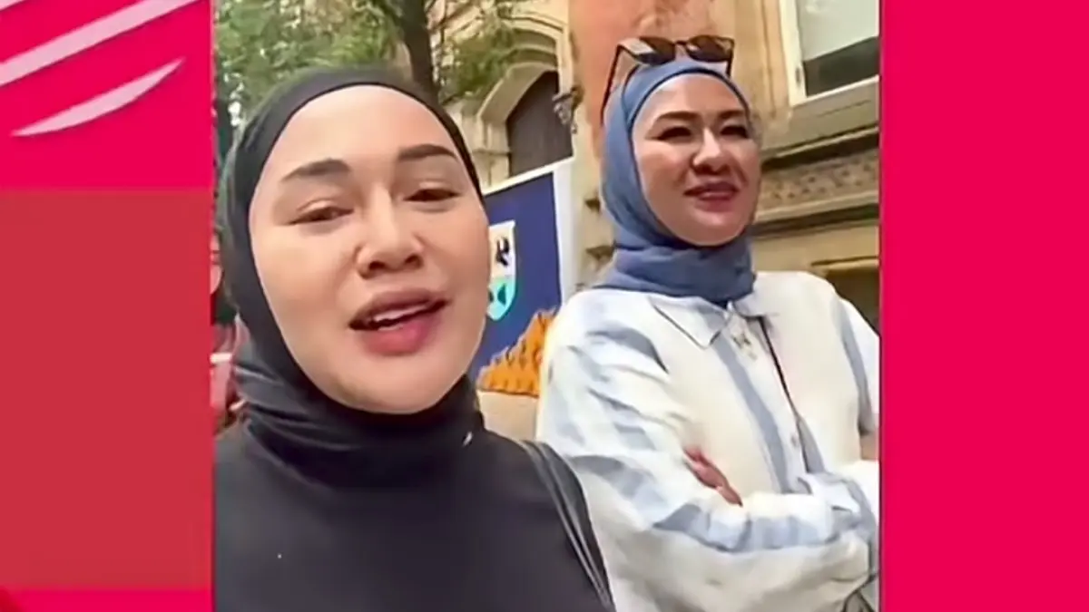 Viral dr. Anggi Aprilyani masuk gereja dan disebut melakukan penistaan. (Instagram: lambe_turah) - Image