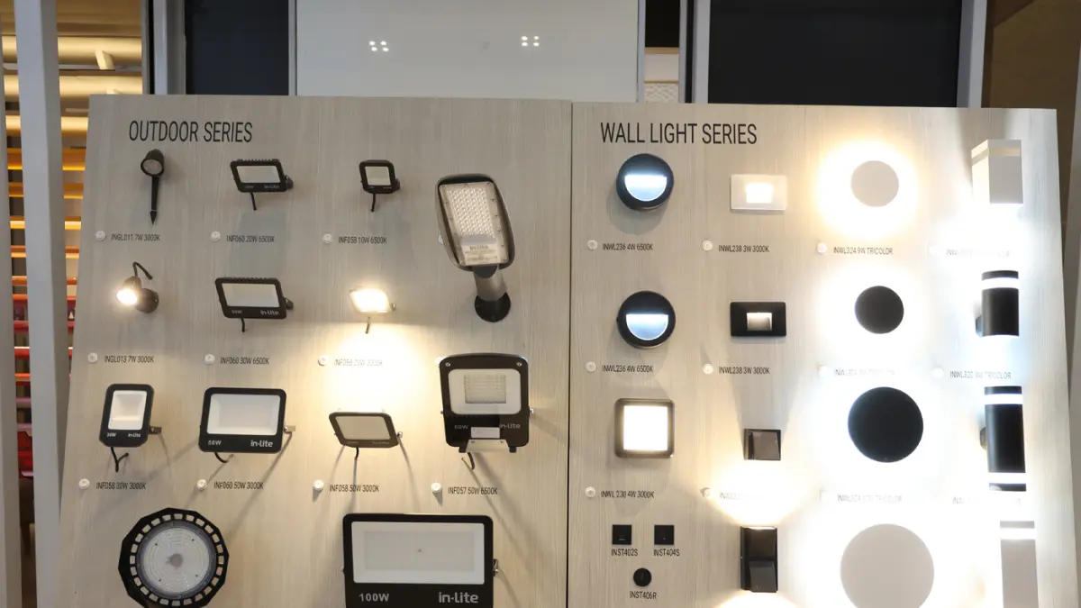 in-Lite LED saat pameran IndoBuildTech 2026