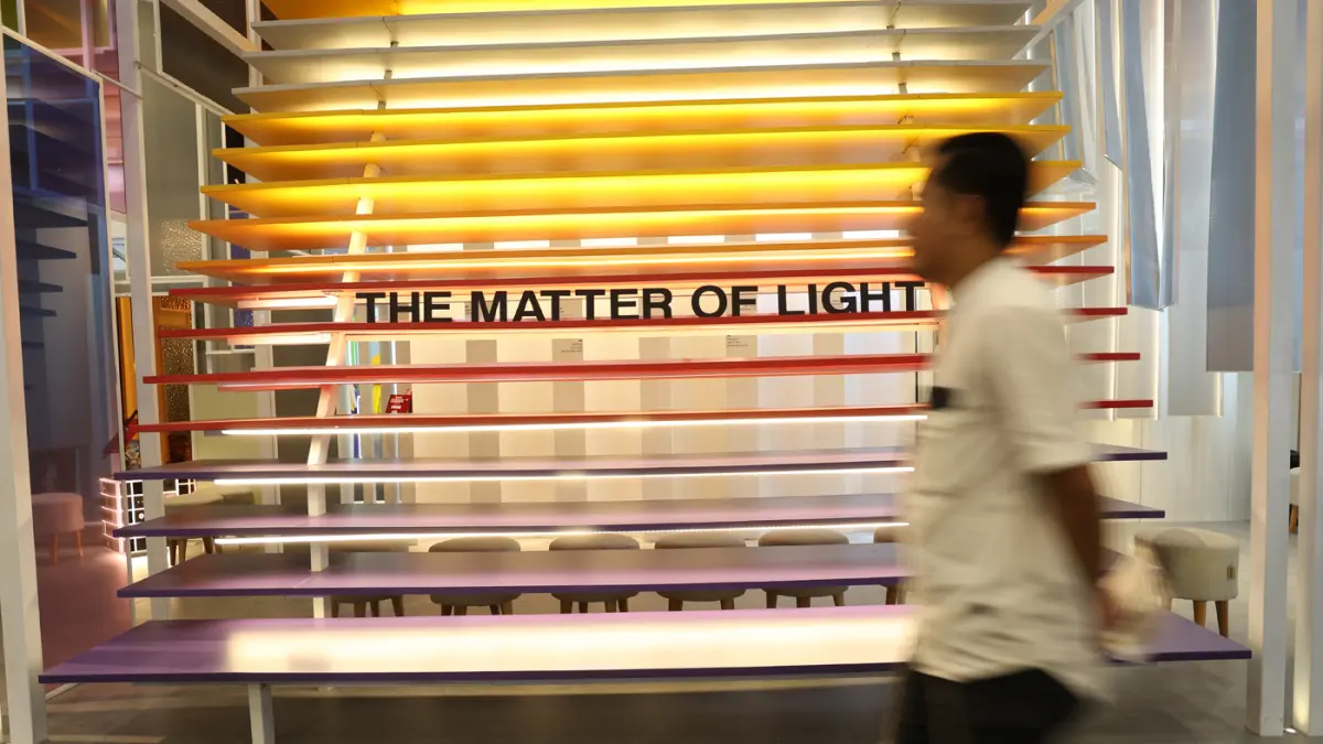 in-Lite LED saat pameran IndoBuildTech 2026